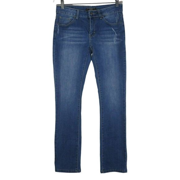 L&B Slim Bootcut Jeans Women's Size 6 Medium Wash Blue Denim 30X30.5 - Picture 1 of 11